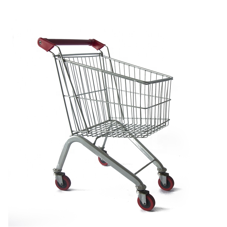 Children's metal shopping cart trolley