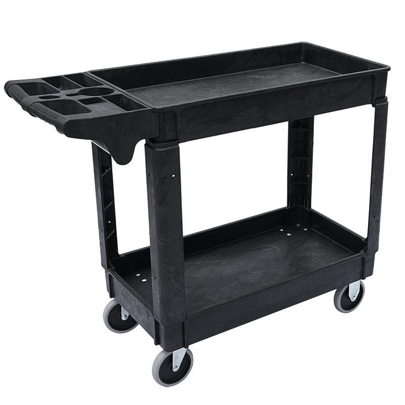 Navigating workspaces with industrial trolleys